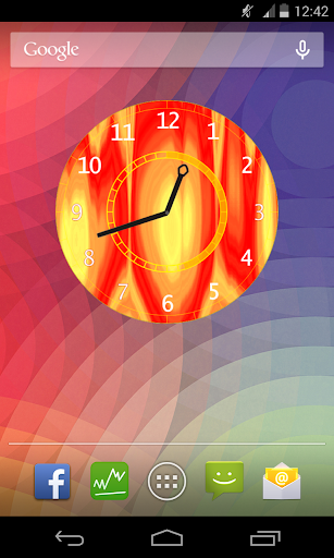 免費下載個人化APP|Texture Clocks! p2 - Uccw skin app開箱文|APP開箱王