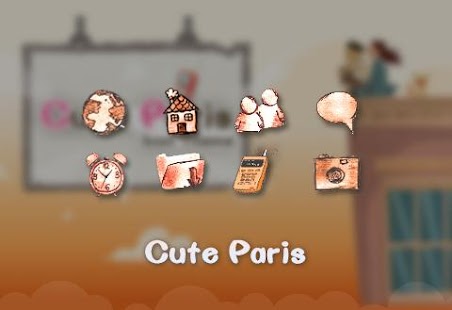 Cute Painting Handwrite Theme Screenshots 0