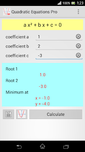 Quadratic Equation Pro