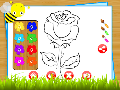 Color Me Flower For Toddlers Screenshots 2