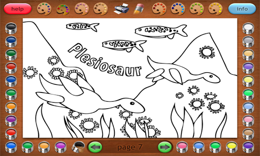 免費下載教育APP|Coloring Book 21 Lite: Dinos app開箱文|APP開箱王