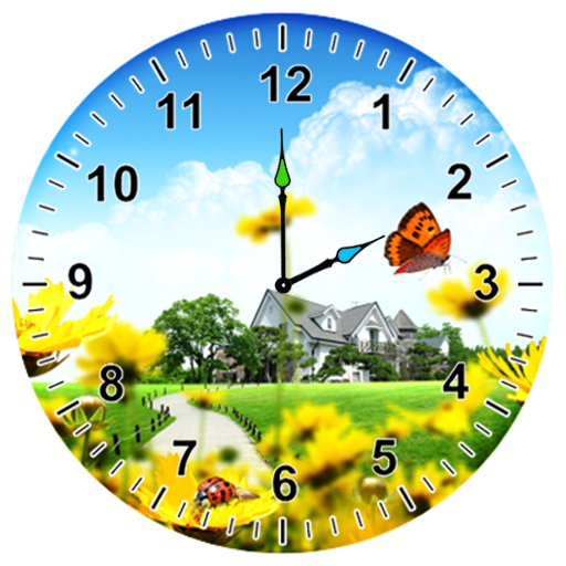 Springtime Analog Clock 個人化 App LOGO-APP開箱王