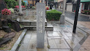 飯坂町 鯖湖神社と「飯坂温泉発祥之地」碑