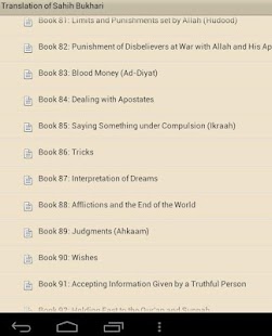 Lastest Translation of Sahih Bukhari APK