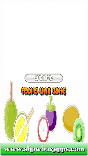 Free Fruits Link Game For Kids