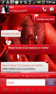 How to download GO SMS - Red Hot Love 1.1 apk for android