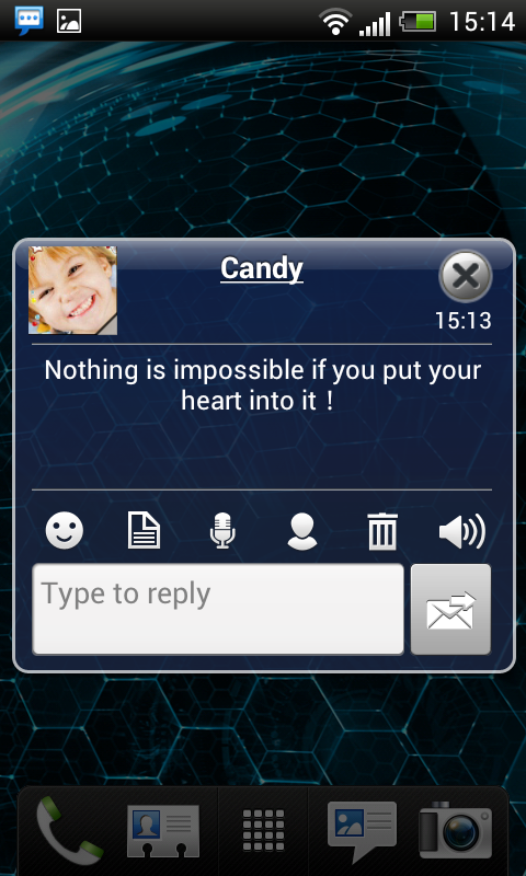 Handcent SMS - screenshot