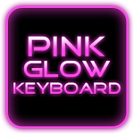 Pink Glow Better Keyboard Skin Apk
