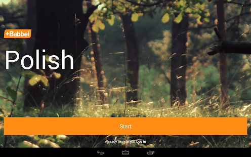 Learn Polish with Babbel