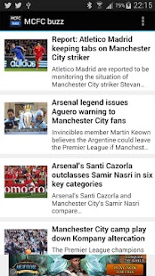 MCFC buzz - Manchester City FC Screenshots 1