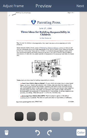 TurboScan: document scanner - screenshot