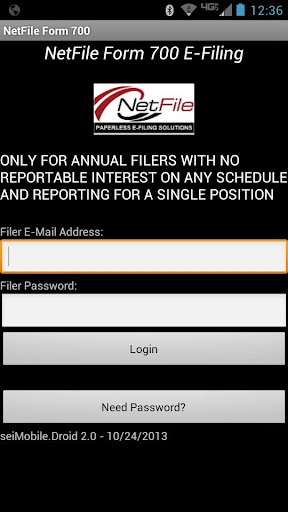 NetFile FPPC Form 700 SEI