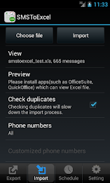 SMSToExcel Pro poster 4