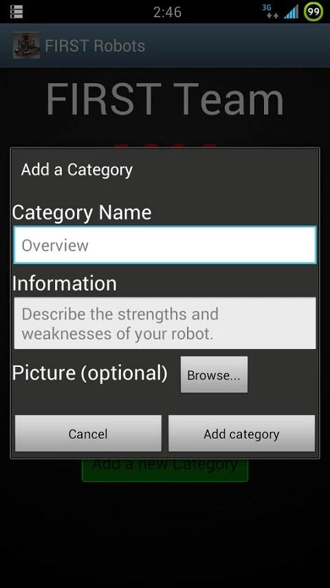    FIRST Robots- screenshot  