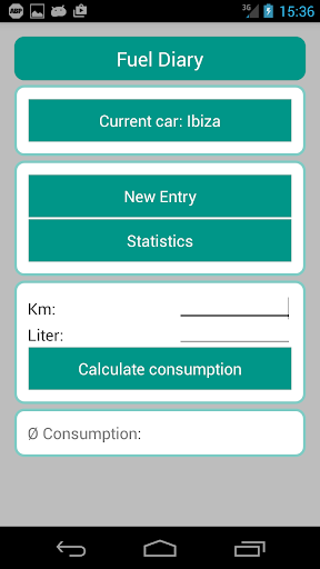 Tank Diary - The Fuel Tracker