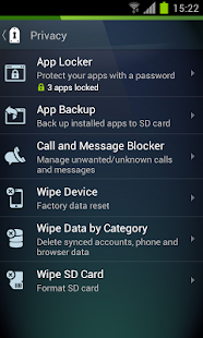 AVG Antivirus PRO pour Android - screenshot thumbnail