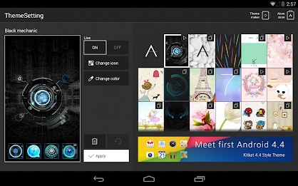 Black mechanic Atom Theme poster 9