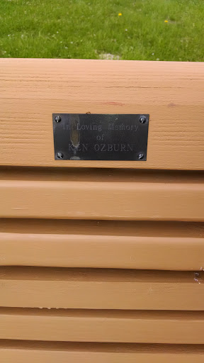 Ken Ozborn Memorial Bench