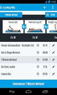 Runtastic Six Pack Abs Workout - screenshot thumbnail