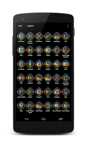 免費下載個人化APP|AP Dark NexCons - Icon Pack app開箱文|APP開箱王