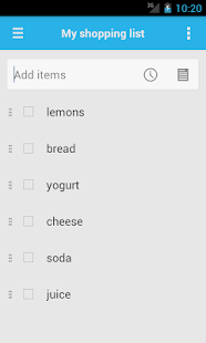 Shopping List Screenshots 10
