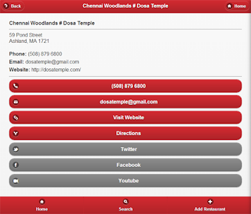 Indian Restaurant Finder - USA Screenshots 3