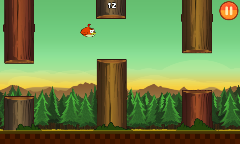 Clumsy Bird - screenshot