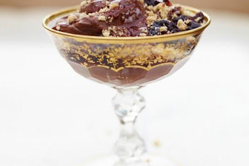 Delicious chocolate mousse