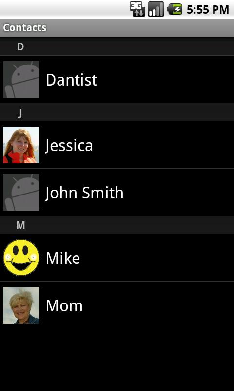 Android application Shortcut SMS Pro screenshort