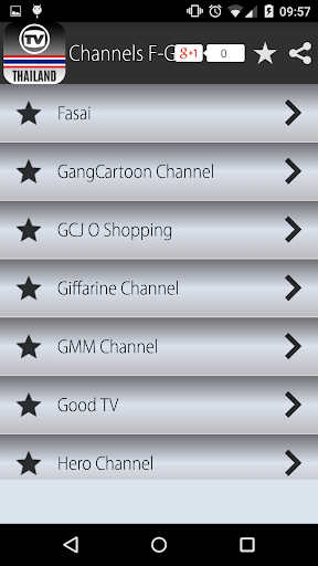 【免費媒體與影片App】TV Channels Thailand-APP點子