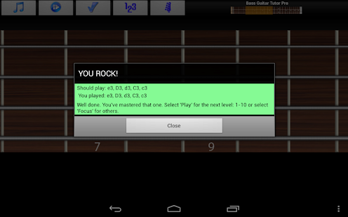 Bass Guitar Tutor Pro - screenshot thumbnail