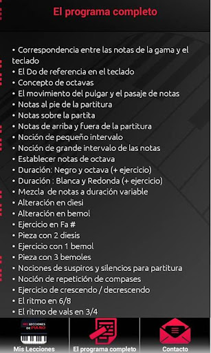 Lecciones de Piano