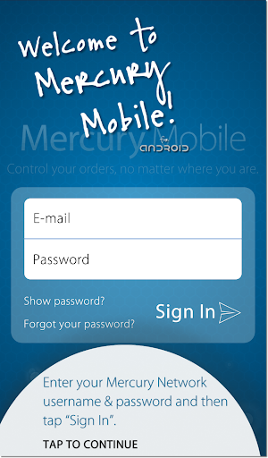 Mercury Mobile for Android