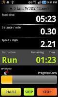 C25K Running AccuTrainer APK 屏幕截图图片 #2