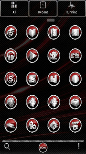 【免費個人化App】CrystalX HD Multi Theme Red-APP點子