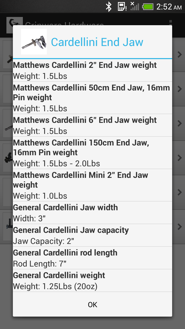 GripApp for android Screen 3