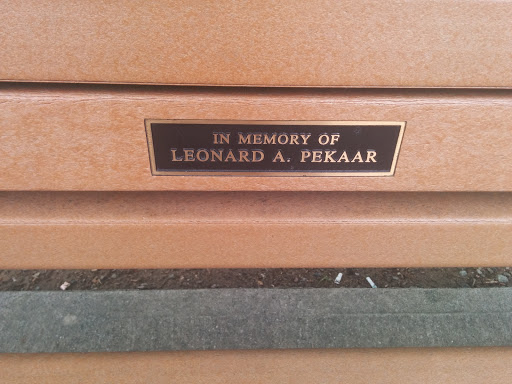 In Memory of Leonard A. Pekaar 