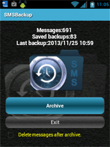 SMS Backup Lite