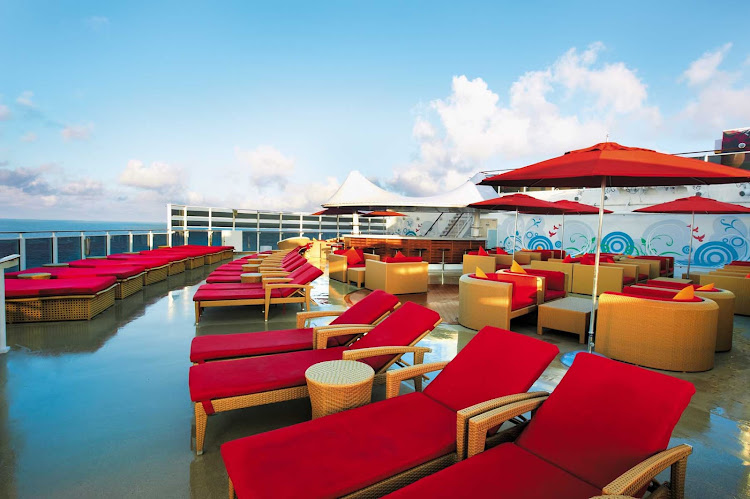 Just when you thought you'd seen it all, along comes the Posh Beach Club, Norwegian Epic's one-of-a-kind beach club at sea.
