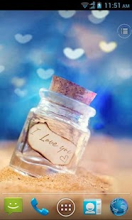 Free Drift Bottle live wallpaper APK for Android