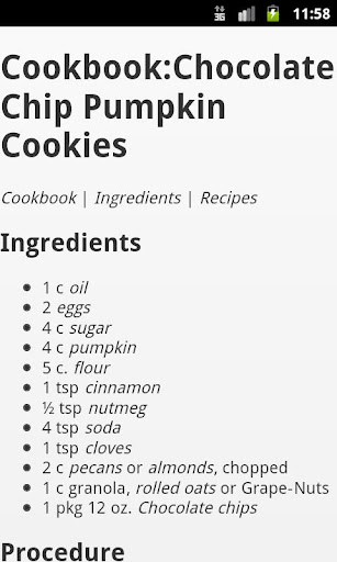 【免費書籍App】Cookie Recipes-APP點子