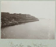 Stadsgezicht vanaf zee