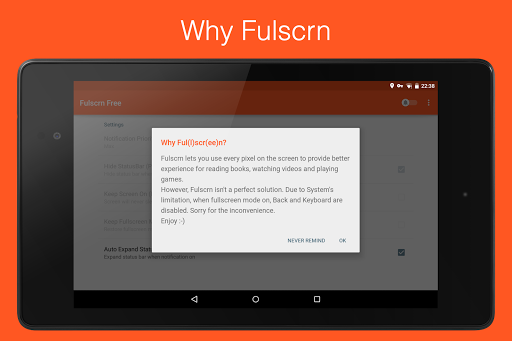 【免費工具App】Fulscrn Free-APP點子