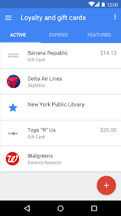 Google Wallet - screenshot thumbnail