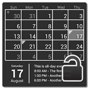 Calendar Widget (key) 1.0