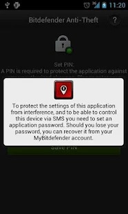 Bitdefender Anti-Theft - screenshot thumbnail