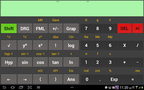 Kal Scientific calculator