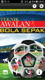 Teknik Awalan Bola Sepak Screenshots 0