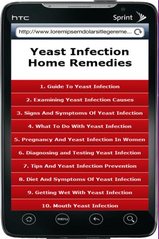 Yeast Infection Home Remedy