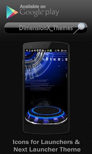 Next Launcher Theme KromeGreen Screenshots 6